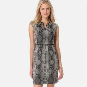 Rebecca Taylor Snakeskin Mini Dress